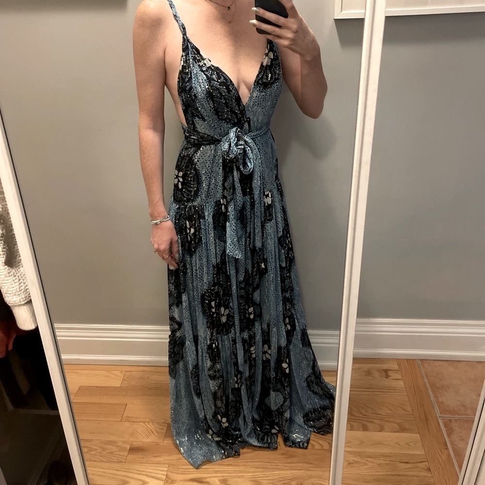 Ulla Johnson Kamala Dress in Sky